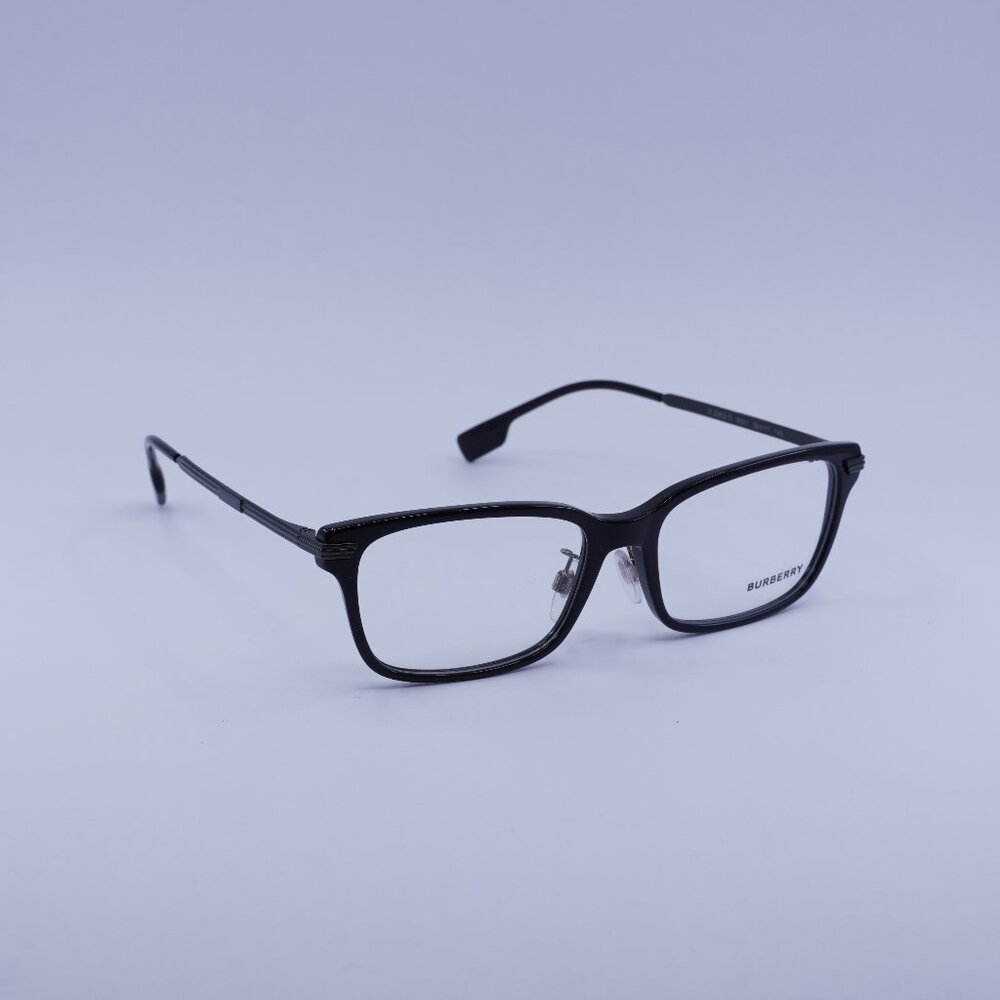 Burberry BE2362D 3001 Eyeglasses Black 55mm Rectangle Frame